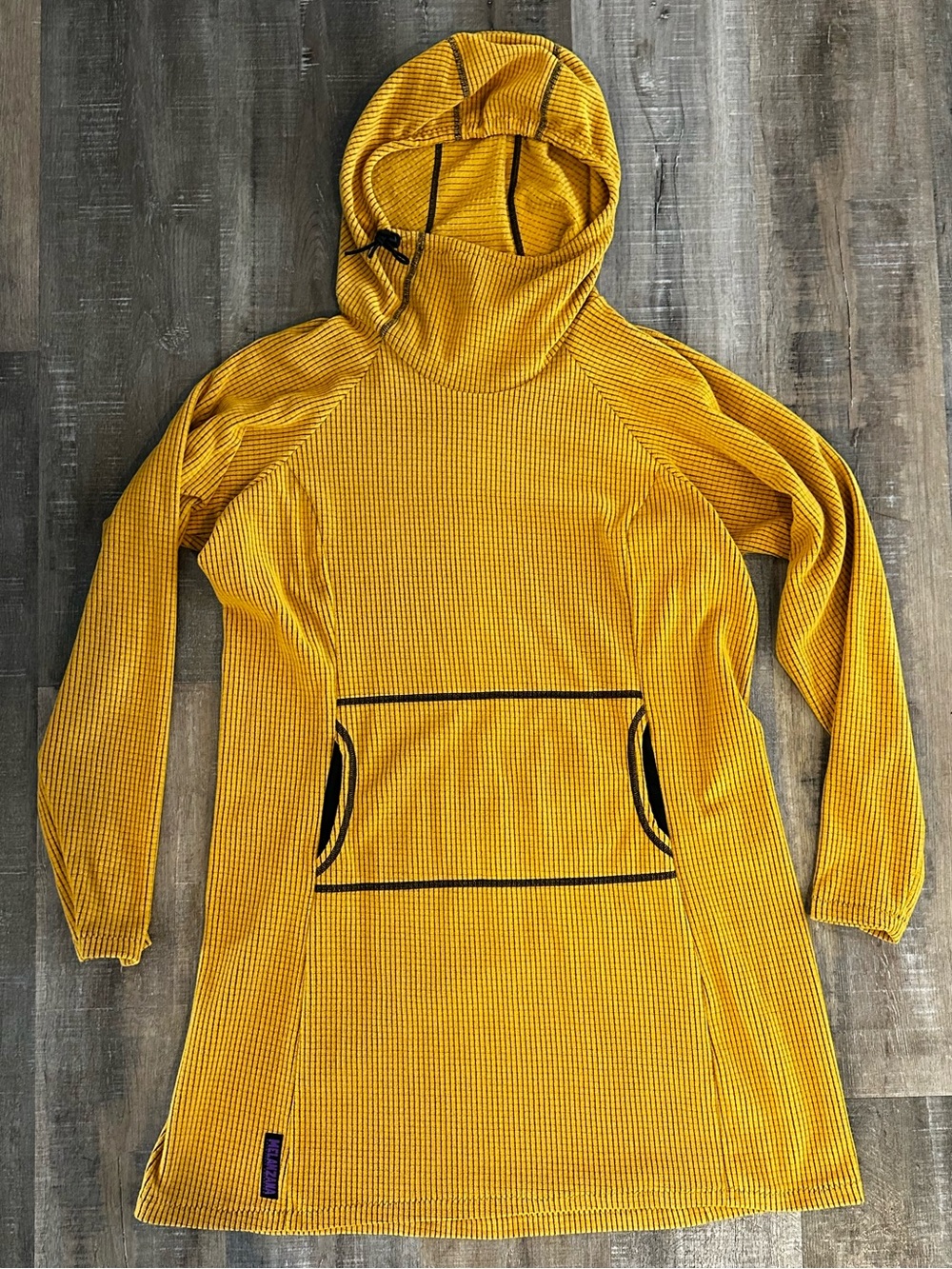 MELANZANA Micro Grid Dress (women’s XL)